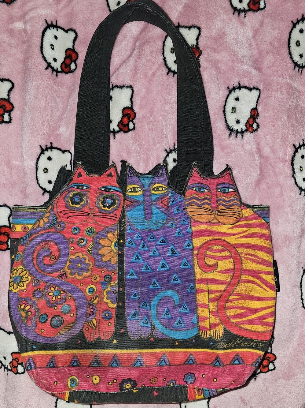 Laurel Burch Tres Gatos Purse